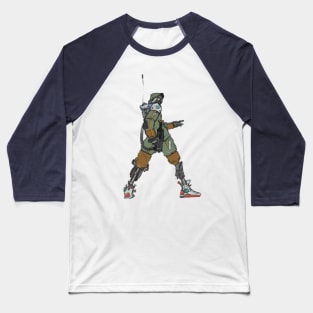 Cyber warrior Baseball T-Shirt